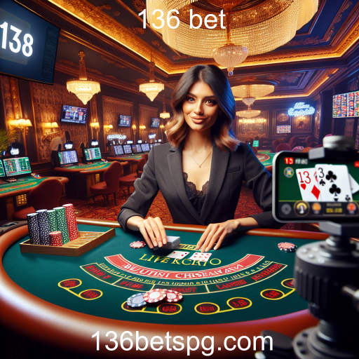 Descubra o Cassino Ao Vivo no 136 Bet